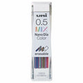 Uni Mitsubishi Nano Dia Color Mechanical Pencil Lead Refills 0.5mm – Mix Color Pack (20 Leads)