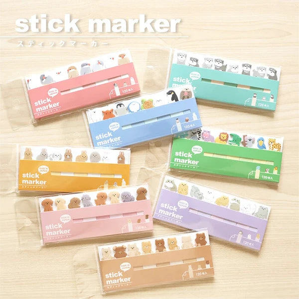 MIND WAVE sticky notes with long-haired cat design, featuring colorful, adorable cat-shaped sticky note markers for notes and annotations.