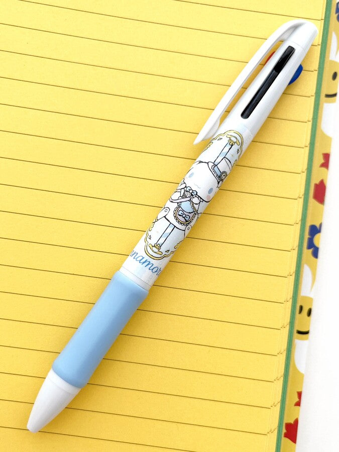Sanrio - Cinnamoroll - 3 Color Ballpoint Pen 0.7mm