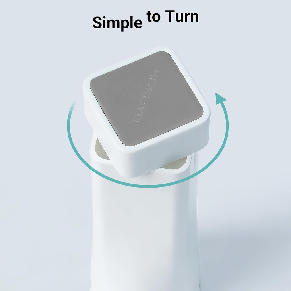 Zoomy Bungu KOKUYO GLOO square glue stick for strong adhesive bonding in craft and office projects, shown with the glue stick in hand.