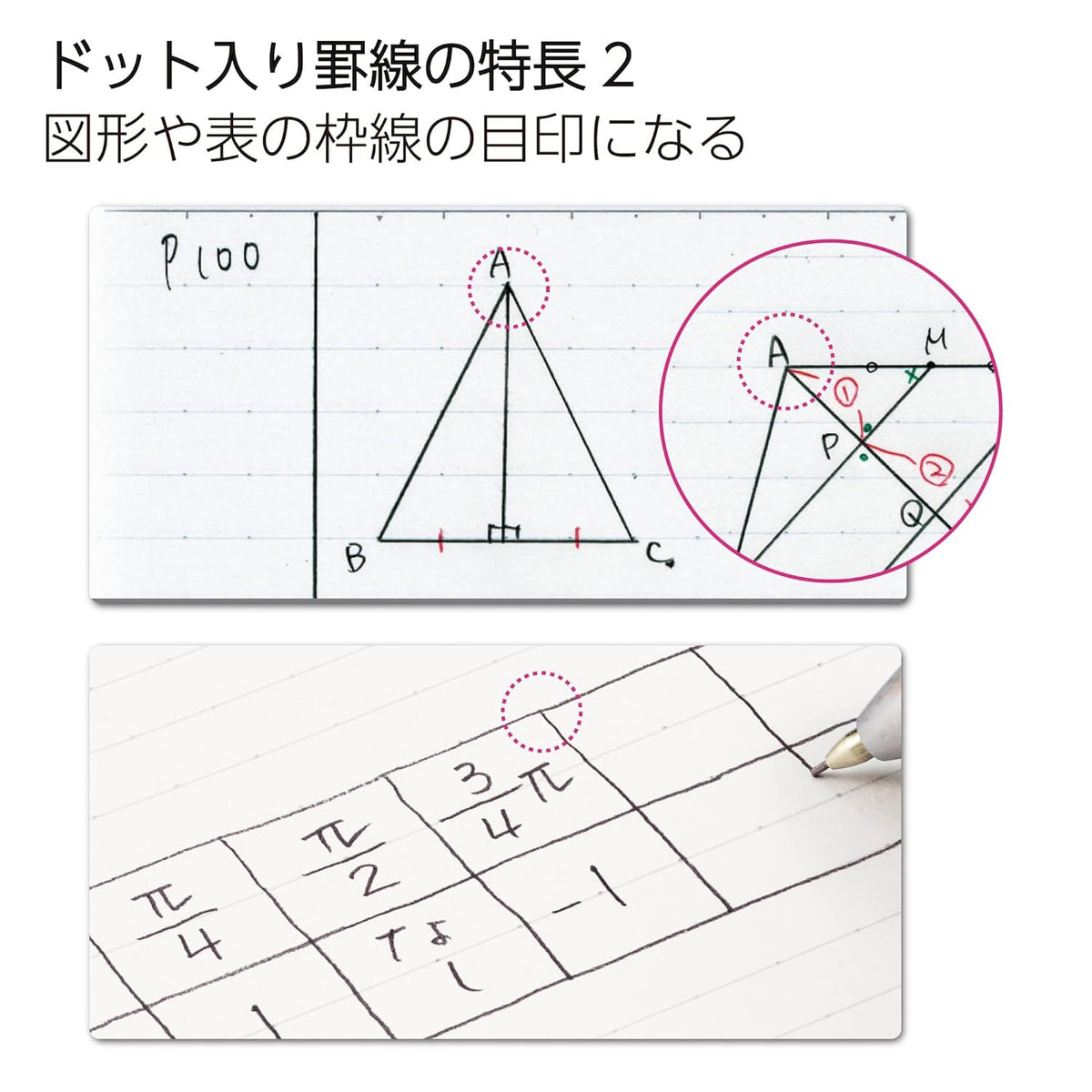 KOKUYO Campus Notebook Semi-B5 Dotted 7mm Rule (A Ruled) – 30 Sheets 5-Color Pack