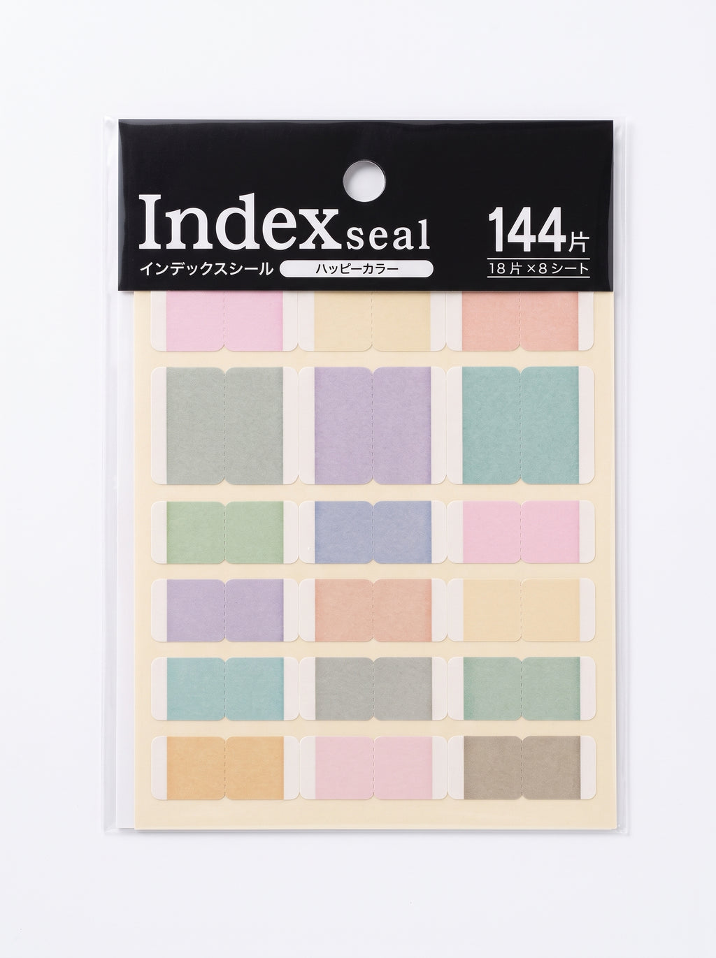 Index Seal - Happy Color (144 Pieces)