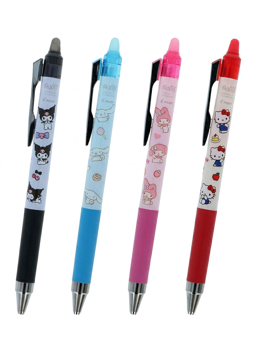 Japan Sanrio FriXion Ball Knock Zone Erasable 0.4mm Gel Pen