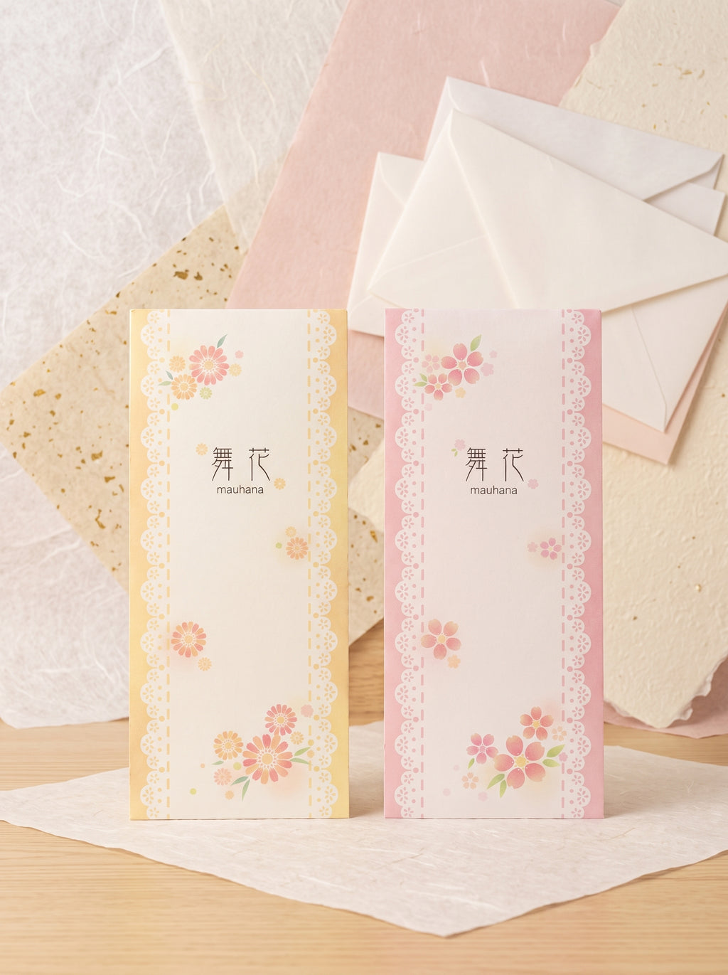 Traditional Japanese Ippen-sen Letter Pad - Mauhana