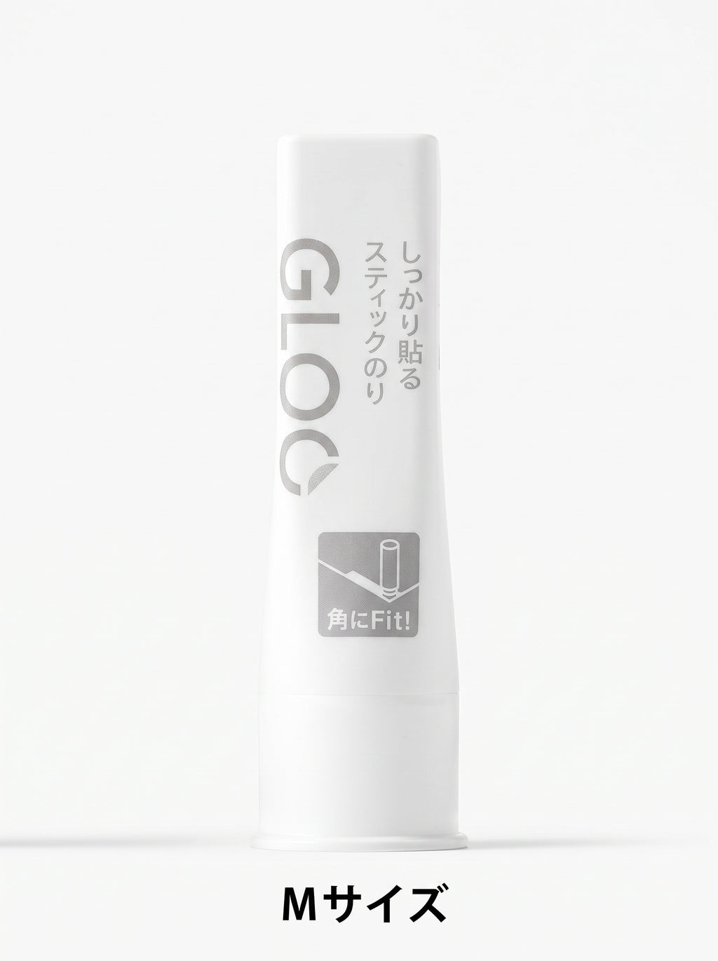 Zoomy BUNGU KOKUYO GLOO Square Glue Stick for strong adhesive craft and office projects, shown with the square-shaped glue stick.