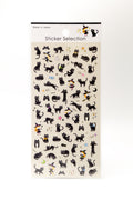 Stickers - Playful Black Cats
