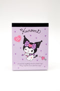 Sanrio Kuromi Cupid's Arrow Mini Memo Pad – Love Rules Edition