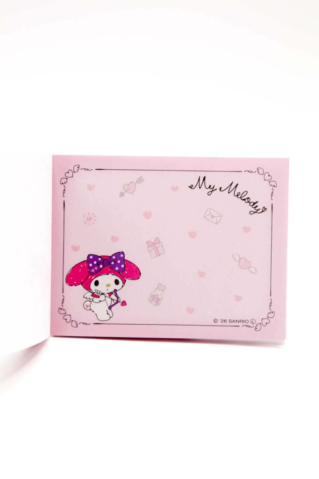 Sanrio My Melody Cupid's Arrow Mini Memo Pad