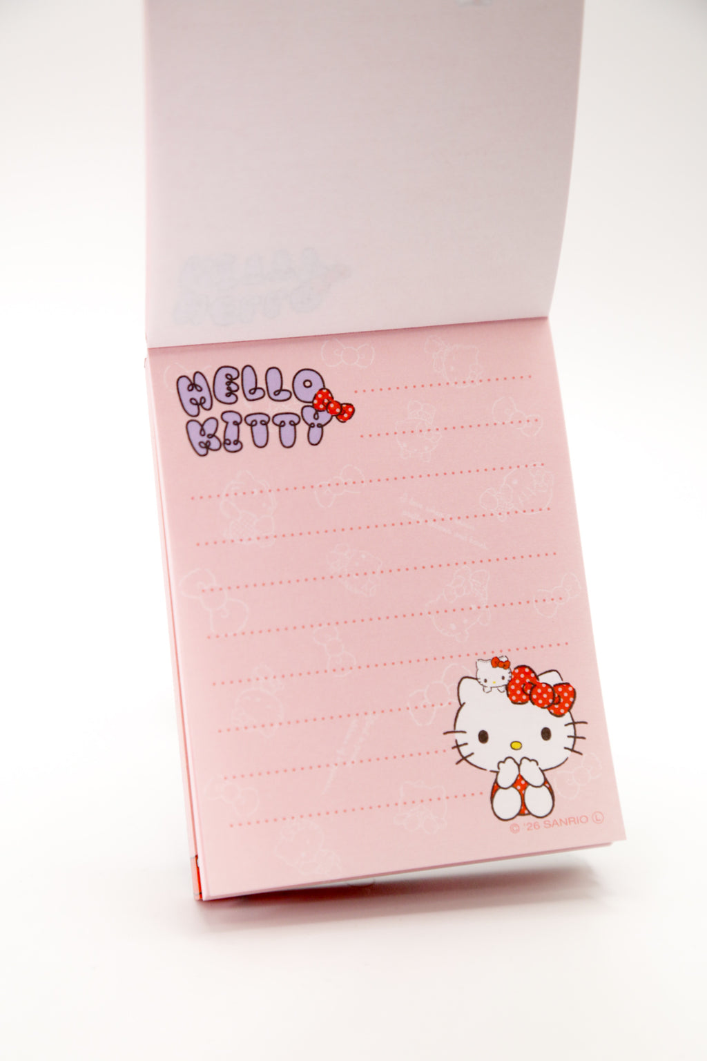 Sanrio Hello Kitty Polka-Dot Bow Mini Memo Pad