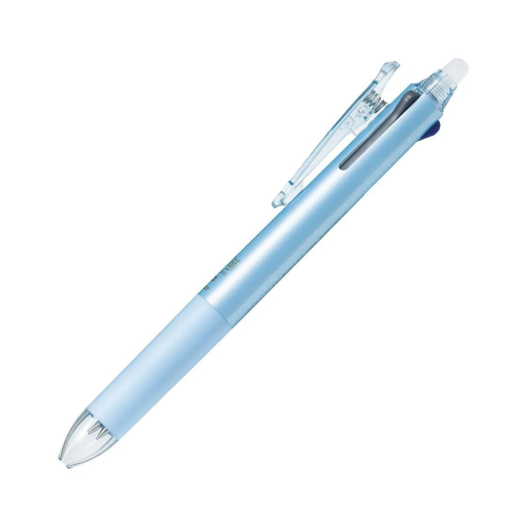 Pilot FRIXION BALL 3 Slim erasable pens in 0.38mm with three ink colors, displayed on a neutral background.