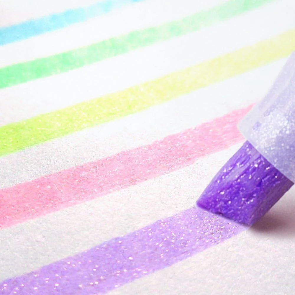 Zebra Kirarich Glitter Highlighter - 13 Color Set (Limited Edition)